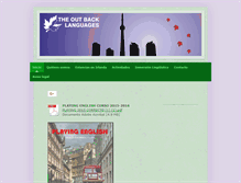 Tablet Screenshot of outbacklanguages.com